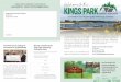 KINGS PARK COMMUNITY ASSOCIATON Look inside for News …