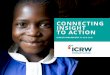 CONNECTING INSIGHT TO ACTION - ICRW