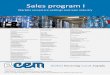 Sales program I - ECEM European Chemical Marketing BV