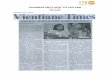Sept 1-3, 2011 Press Report Vientiane Times, 5/9/11