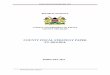 REPUBLIC OF KENYA COUNTY GOVERNMENT OF KWALE …
