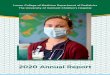 2020 Annual Report - Robert Larner College of Medicine