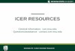 ICER RESOURCES