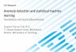 IBM Research Anomaly detection and statistical machine 