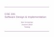 CSE 331 Software Design and Implmentation