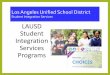 Student Integration Services LAUSD Student Integration 