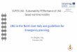 LNG in the North East Italy and guidelines for Emergency 