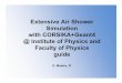 Extensive Air Shower Simulation with ... - cosmic.ipb.ac.rs