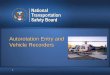 Autorotation Entry and Vehicle Recorders Presentation