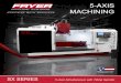 5-AXIS MACHINING - Fryer Machine