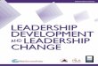 Leadership Development and Leadership Change