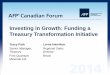 Investing in Growth: Funding a Treasury Transformation 
