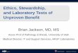 Ethics, Stewardship, and Laboratory Tests of Unproven Benefit
