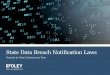 State Data Breach Notification Laws - Foley & Lardner