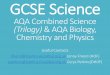 GCSE Science AQA Combined Science (Trilogy) & AQA Biology