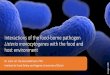 Interactions of the food-borne pathogen Listeria 
