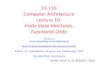 CS 110 Computer Architecture Lecture 10