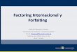 Factoring Internacional y Forfaiting