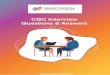 CQC Interview Questions & Answers