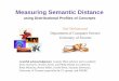 Measuring Semantic Distance - Saif Mohammad