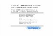 APWU-USPS Local Memorandum of Understanding For Offices