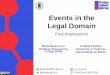 Events in the Legal Domain - Lynx project