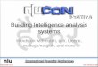 Building Intelligence analysis systems