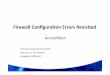 Firewall Configuration Errors Revisited-1