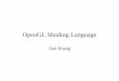 OpenGL Shading Language - Utk