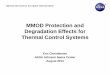 MMOD Protection and Degradation Effects for Thermal 