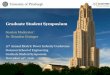 Graduate Student Symposium - University of Pittsburgh