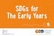 SDGs for The Early Years