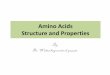 Amino Acids Structure and Properties