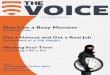 Don’t be a Busy Monster - Voice Magazine