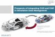 Prospects of integrating CAD and CAE in Simulation Data 