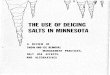  IRE ·USE Of DEICING - Minnesota