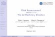 Risk Assessment Section 17.10 The EU Machinery Directive