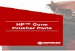 HP Cone Crusher Parts