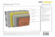 StoTherm ci Over Masonry Detail No.: 19.00 SCB with 