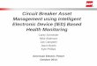 Circuit Breaker Asset Management using Intelligent 