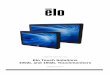 Elo Touch Solutions 1002L and 1502L Touchmonitors