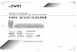 DVD PLAYER & VIDEO CASSETTE RECORDER HR-XVC33UM