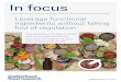 Leverage functional ingredients without falling foul of 