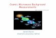 Cosmic Microwave Background Measurements
