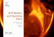 WTP Melters and Operating Plans