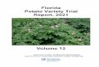 2021 FL Potato Variety Trial Report
