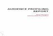 Audience profiling report