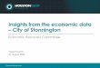 Insights from the economic data City of Stonnington