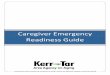 Caregiver Emergency Readiness Guide