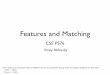 Features and Matching - courses.cs.washington.edu